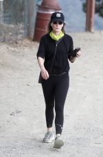 HELEN HUNT Out Hiking in Brentwood 07/01/2020