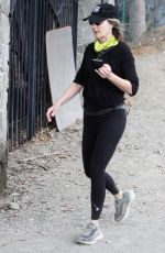 HELEN HUNT Out Hiking in Brentwood 07/01/2020
