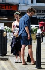 HELENA BONHAM CARTER and Rye Dag Holmboe Out in London 07/23/2020