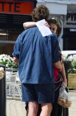 HELENA BONHAM CARTER and Rye Dag Holmboe Out in London 07/23/2020