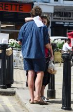 HELENA BONHAM CARTER and Rye Dag Holmboe Out in London 07/23/2020