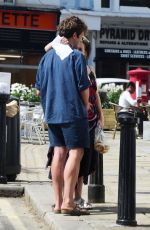 HELENA BONHAM CARTER and Rye Dag Holmboe Out in London 07/23/2020