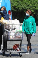 HELENE BOSHOVEN SAMUEL Out Shopping in Los Angeles 07/07/2020