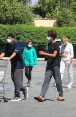 HELENE BOSHOVEN SAMUEL Out Shopping in Los Angeles 07/07/2020
