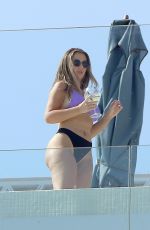 HOLLY HAGAN Out in Ibiza 07/10/2020