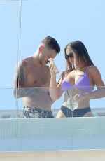 HOLLY HAGAN Out in Ibiza 07/10/2020