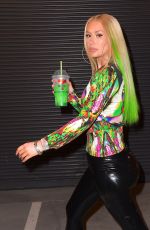 IGGY AZALEA Arrives at a Recording Studio in New York 07/20/2020