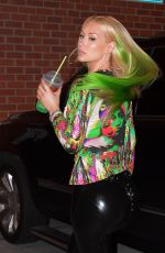 IGGY AZALEA Arrives at a Recording Studio in New York 07/20/2020