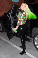 IGGY AZALEA Arrives at a Recording Studio in New York 07/20/2020
