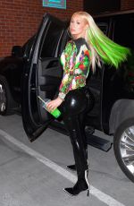 IGGY AZALEA Arrives at a Recording Studio in New York 07/20/2020