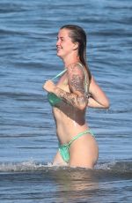 IRELAND BALDWIN in Bikini at a Beach in Malibu 07/11/2020