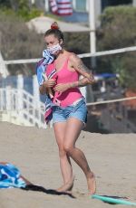 IRELAND BALDWIN in Swimsuit at a Beach in Malibu 07/20/2020