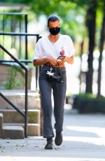 IRINA SHAYK Out and About in New York 07/25/2020