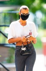 IRINA SHAYK Out and About in New York 07/25/2020