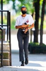 IRINA SHAYK Out and About in New York 07/25/2020