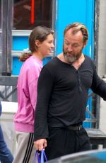 IRIS and Jude LAW Out Shopping in London 07/07/2020