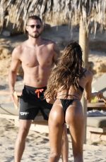 IZBEL GOULART in Swimsuit at a Beach in Greece 07/18/2020