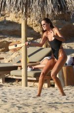 IZBEL GOULART in Swimsuit at a Beach in Greece 07/18/2020