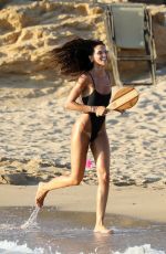 IZBEL GOULART in Swimsuit at a Beach in Greece 07/18/2020