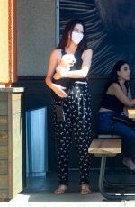 JAIME MURRAY Out with Her Dog in Hollywood 07/03/2020