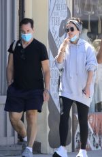 JAIMIE ALEXANDER Out in Los Angeles 07/16/2020