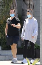 JAIMIE ALEXANDER Out in Los Angeles 07/16/2020