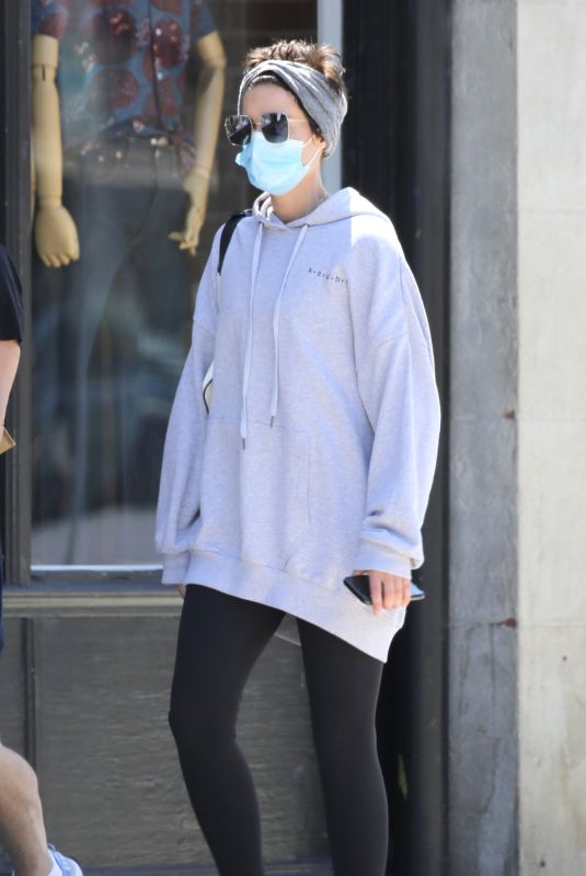 JAIMIE ALEXANDER Out in Los Angeles 07/16/2020