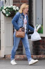 JANE DANSON in Double Denim Out in Cheshire 06/30/2020