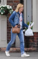 JANE DANSON in Double Denim Out in Cheshire 06/30/2020