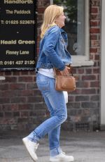 JANE DANSON in Double Denim Out in Cheshire 06/30/2020