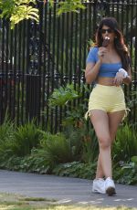 JASMIN WALIA Out Eating an Ice Cream in London 07/22/2020