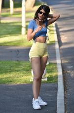 JASMIN WALIA Out Eating an Ice Cream in London 07/22/2020