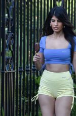 JASMIN WALIA Out Eating an Ice Cream in London 07/22/2020