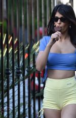 JASMIN WALIA Out Eating an Ice Cream in London 07/22/2020