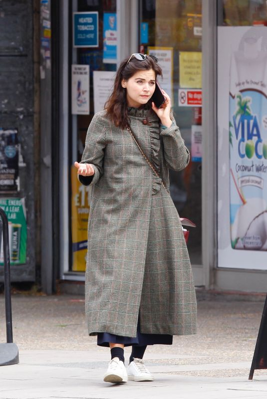 JENNA LOUISE COLEMAN Out in London 06/30/2020