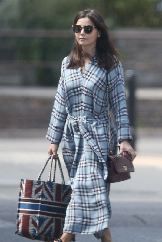 JENNA LOUISE COLEMAN Out in London 07/20/2020