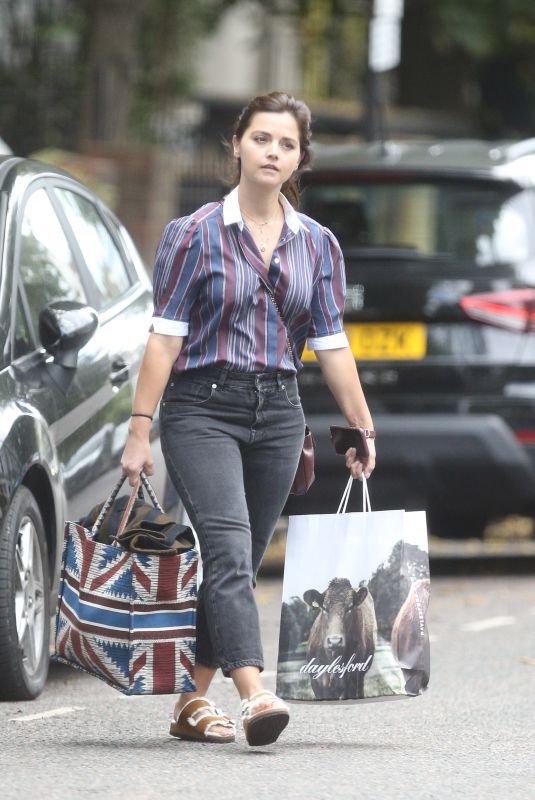 JENNA LOUISE COLEMAN Out Shopping in London 07/10/2020