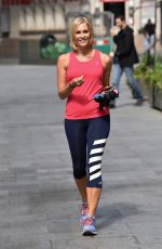 JENNI FALCONER Leaves Global Studios in London 07/13/2020