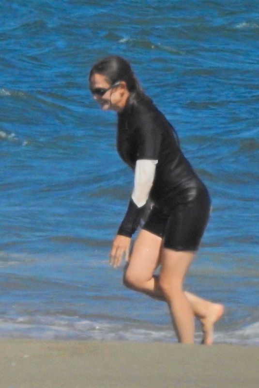 JENNIFER GARNER in a Wetsuit at a Beach in Malibu 07/13/2020