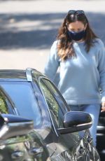JENNIFER GARNER Leaves Her Home in Brentwood 07/17/2020