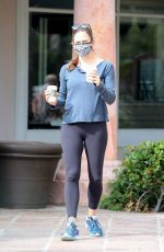 JENNIFER GARNER Out for Morning Coffee in Malibu 07/10/2020