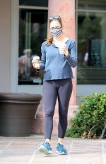 JENNIFER GARNER Out for Morning Coffee in Malibu 07/10/2020