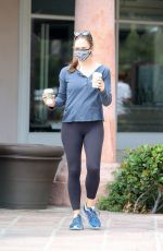 JENNIFER GARNER Out for Morning Coffee in Malibu 07/10/2020