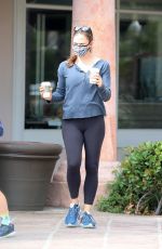 JENNIFER GARNER Out for Morning Coffee in Malibu 07/10/2020