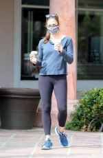 JENNIFER GARNER Out for Morning Coffee in Malibu 07/10/2020