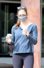 JENNIFER GARNER Out for Morning Coffee in Malibu 07/10/2020