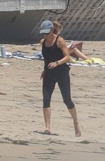 JENNIFER GARNER Out on the Beach in Malibu 07/13/2020