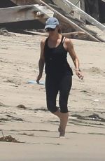 JENNIFER GARNER Out on the Beach in Malibu 07/13/2020
