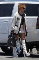 JENNIFER LOPEZ and Alex Rodriguez Boarding a Private Jet in Van Nuys 07/02/2020