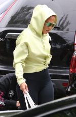 JENNIFER LOPEZ Arrives at a Studio in Miami 07/13/2020
